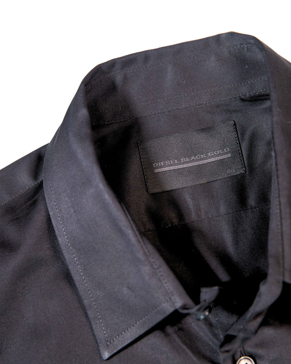 Diesel black shirt with a cactus embroidery