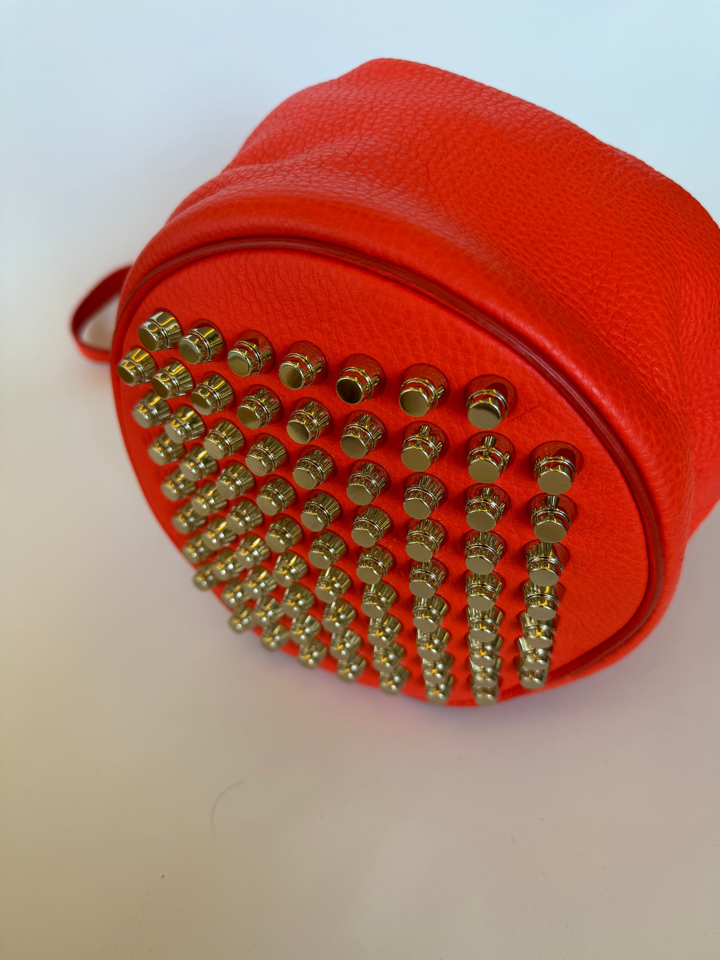 Alexander Wang orange bucket bag