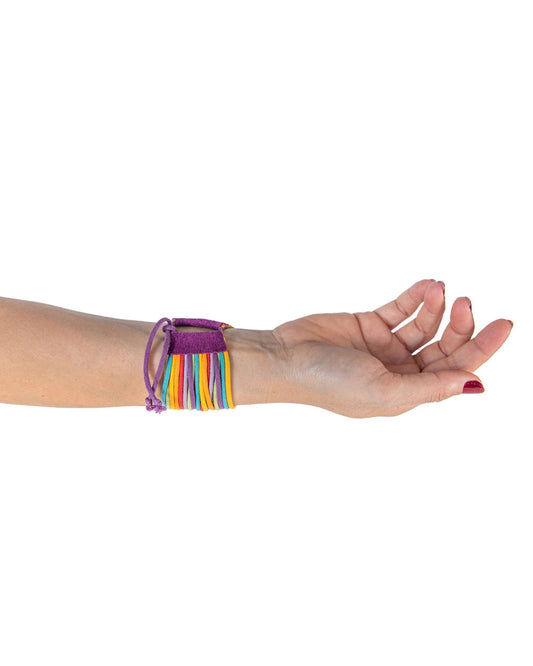 Rainbow wrap around bracelet