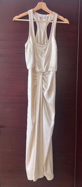 L'Academia white dress