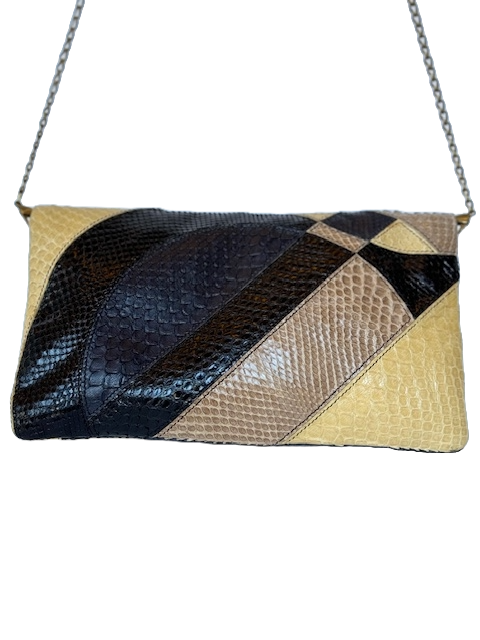 LANVIN snake leather bag