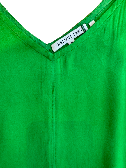 Helmut Lang green top